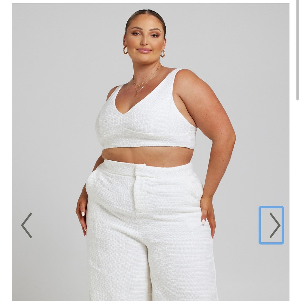 Knit White Set great for going out or your bachelorette!